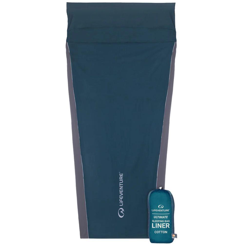 Lifeventure Cotton Ultimate Sleeping Bag Liner (Mummy)