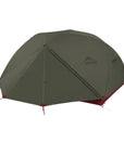 MSR Elixir 3 Tent - 3 Man Trekking/Backpacking Tent - Back 