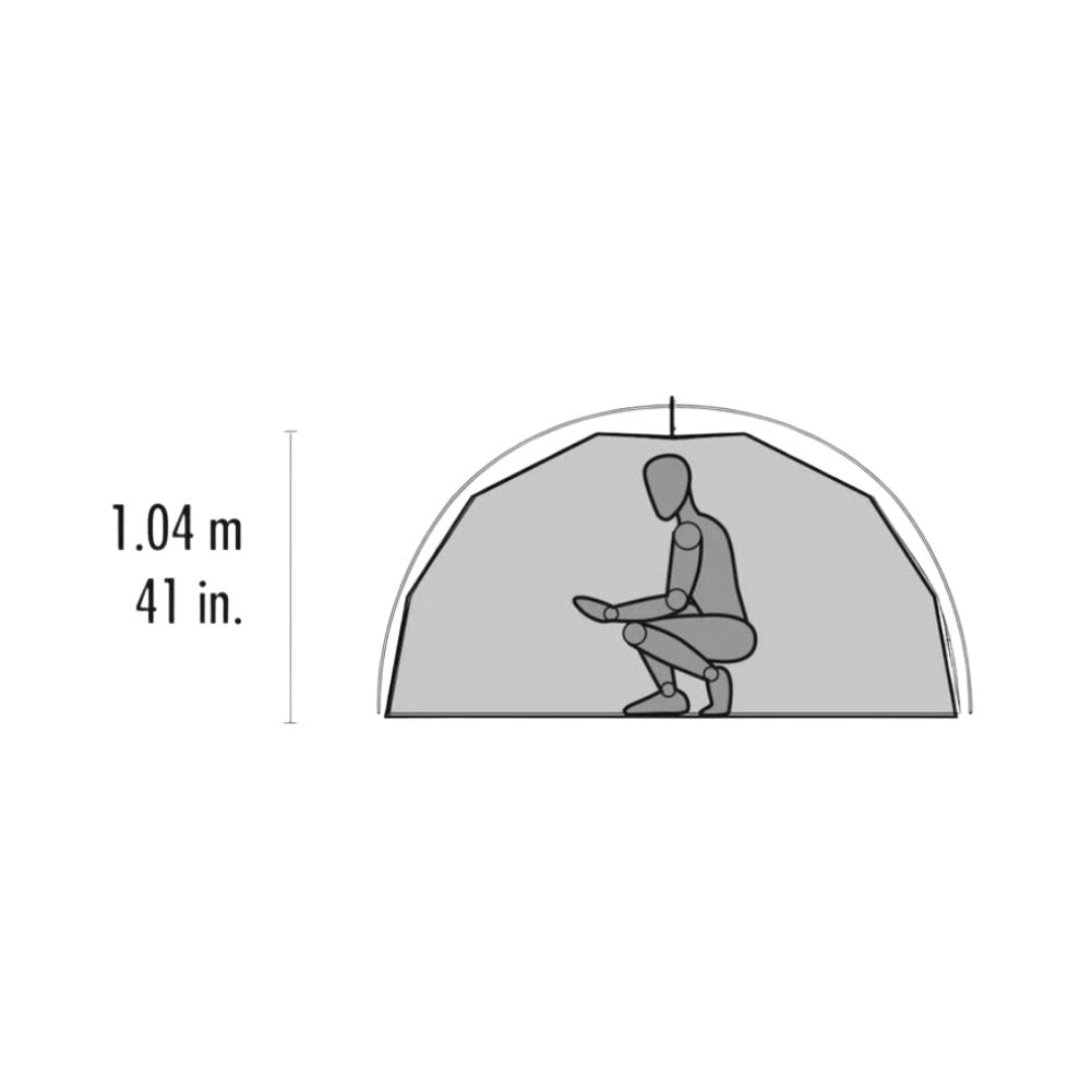 MSR Elixir 3 Tent - 3 Man Trekking/Backpacking Tent - Sizes