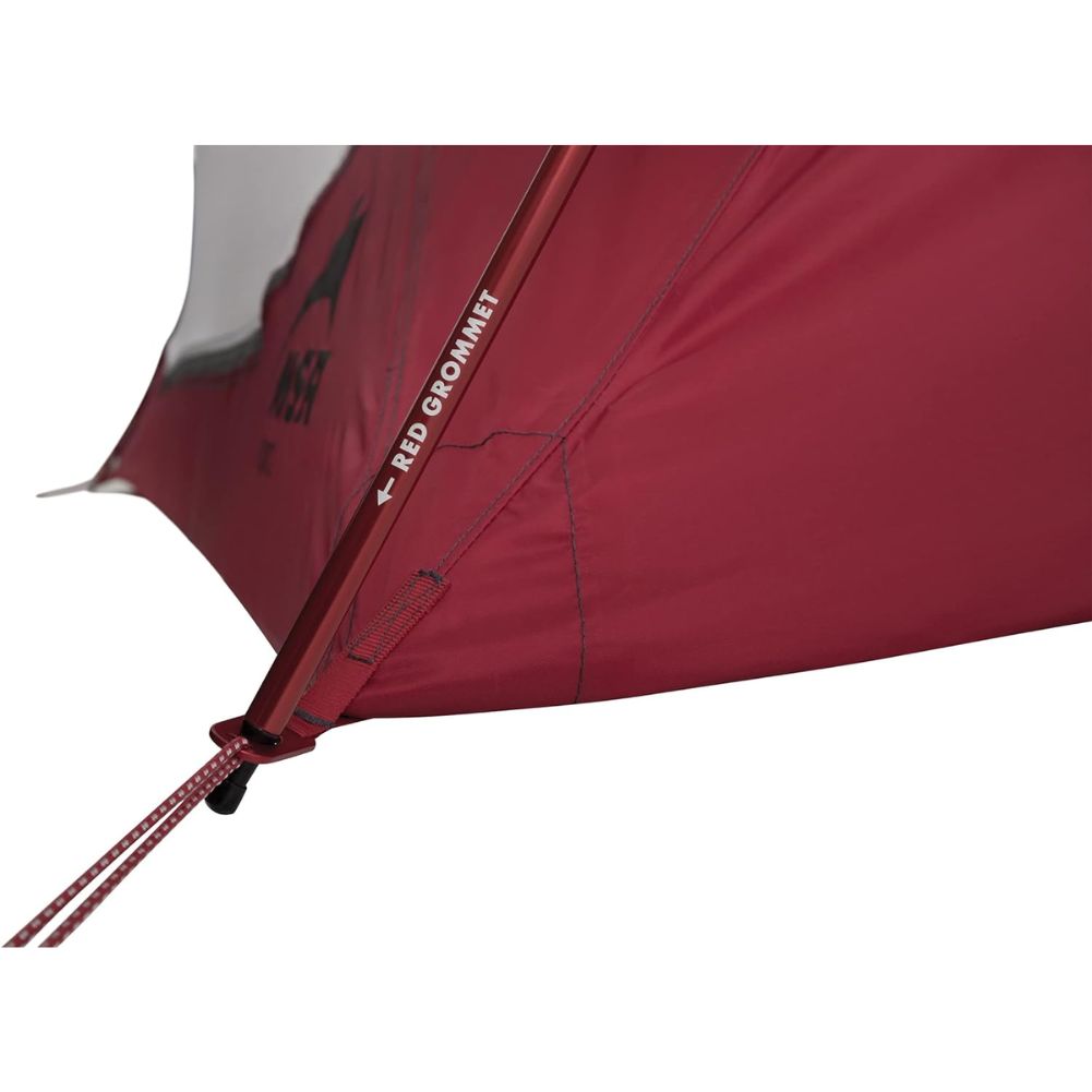 MSR Elixir 3 Tent - 3 Person Backpacking Tent (White) pole stab