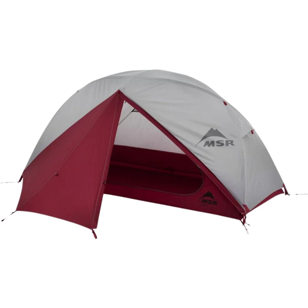 MSR Elixir 1 Tent - 1 Person Solo Tent (White) - Open
