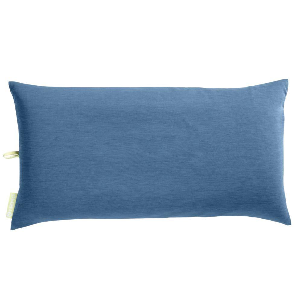 Nemo Equipment Fillo Elite Wide Ultralight Backpacking Pillow (Blue Horizon/Citron)