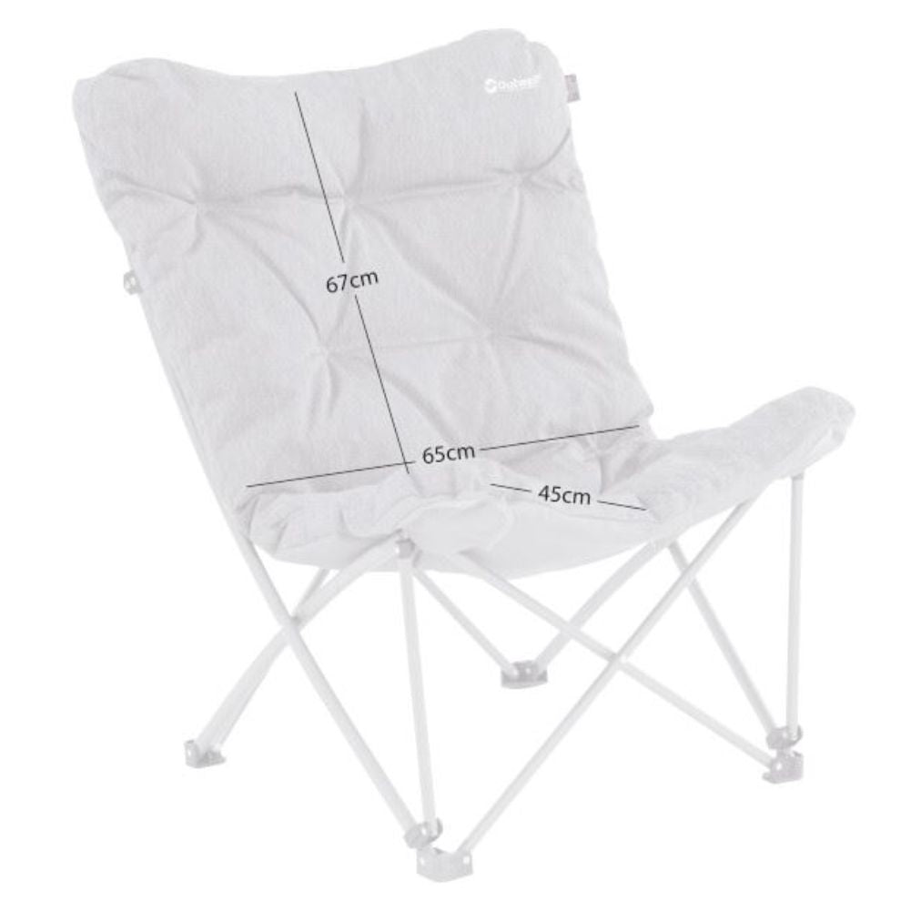 Outwell Fremont Lake Camping Chair measurements