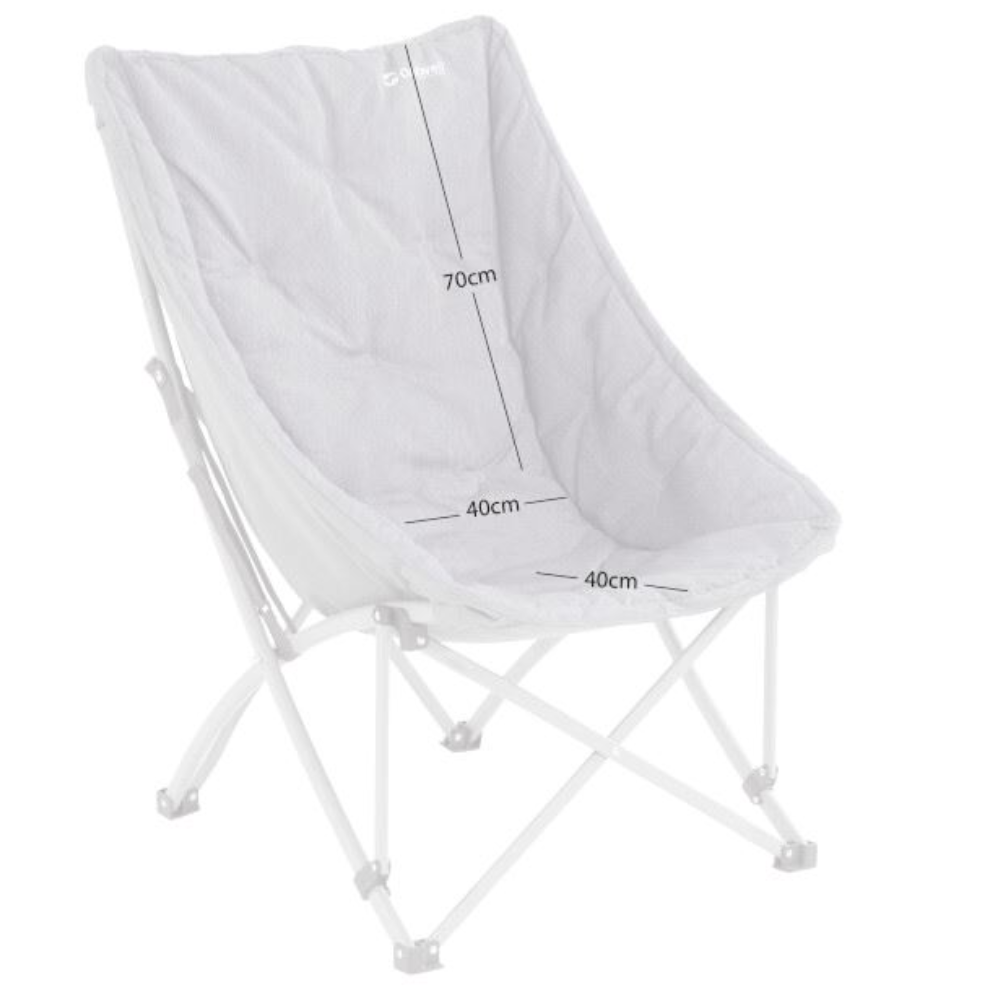 Outwell Tally Lake Camping Chair- Measurements