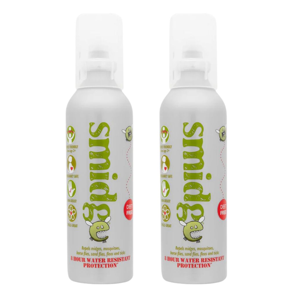 Smidge Midge and Insect Repellent Spray - Twin Pack