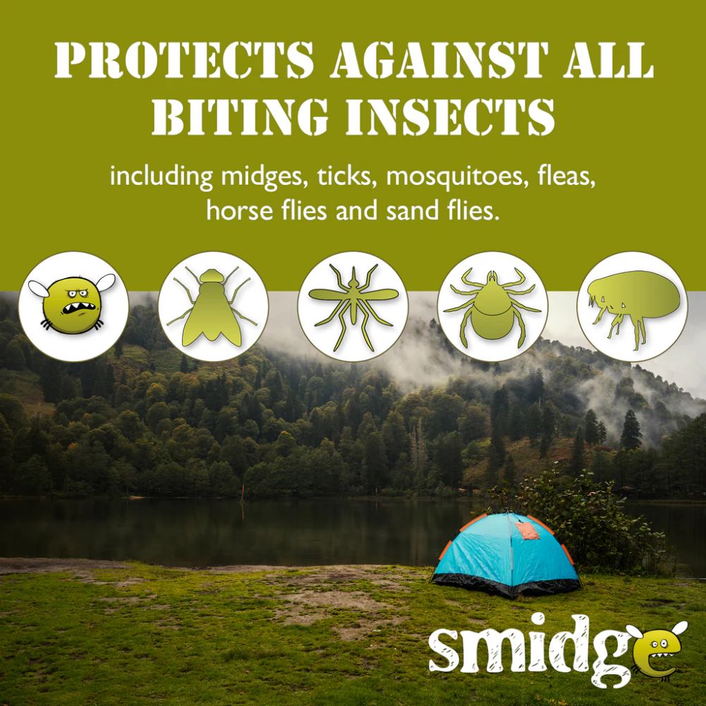 Smidge Midge and Insect Repellent Spray - Twin Pack - Info 2 