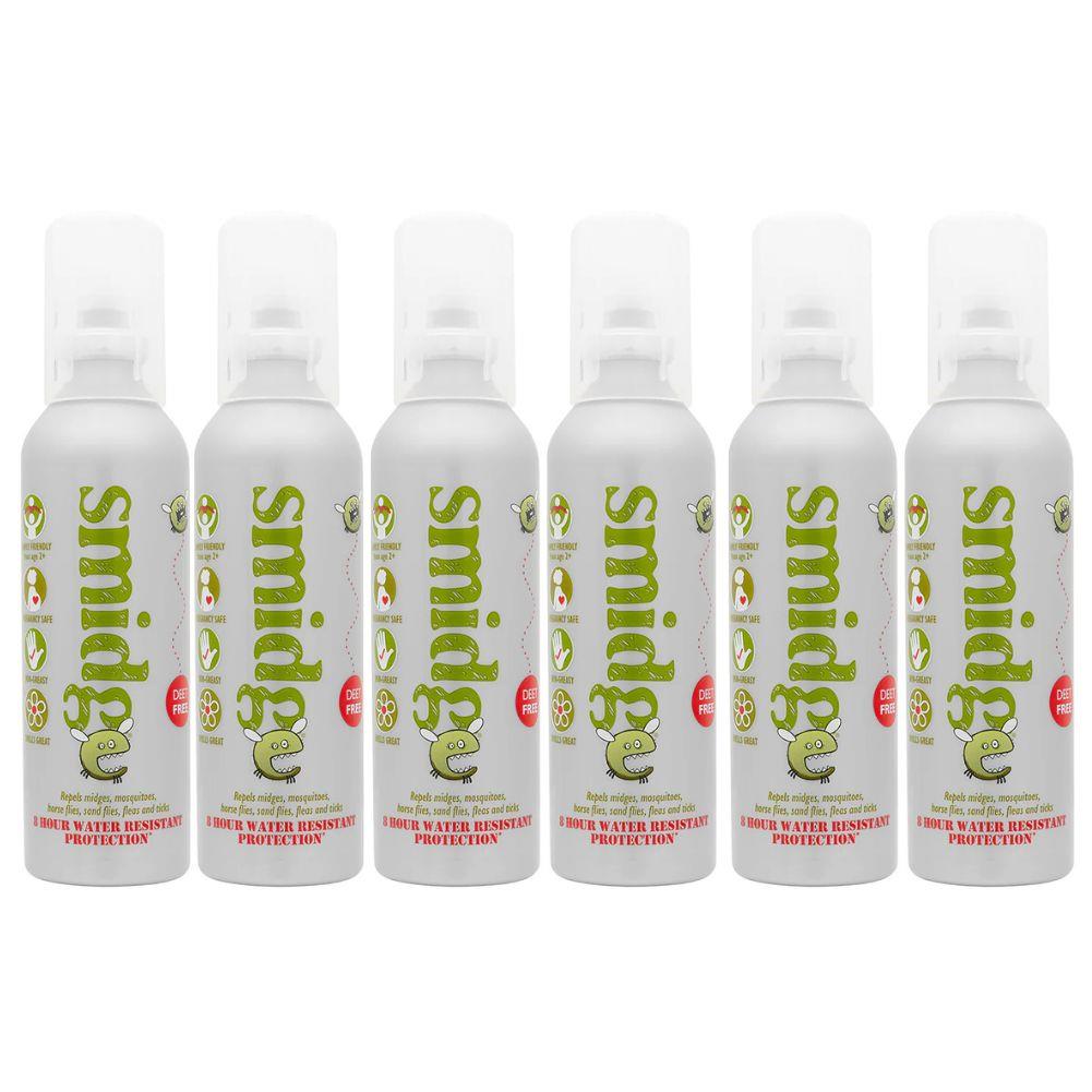 Smidge Midge and Insect Repellent Spray - 6 Pack