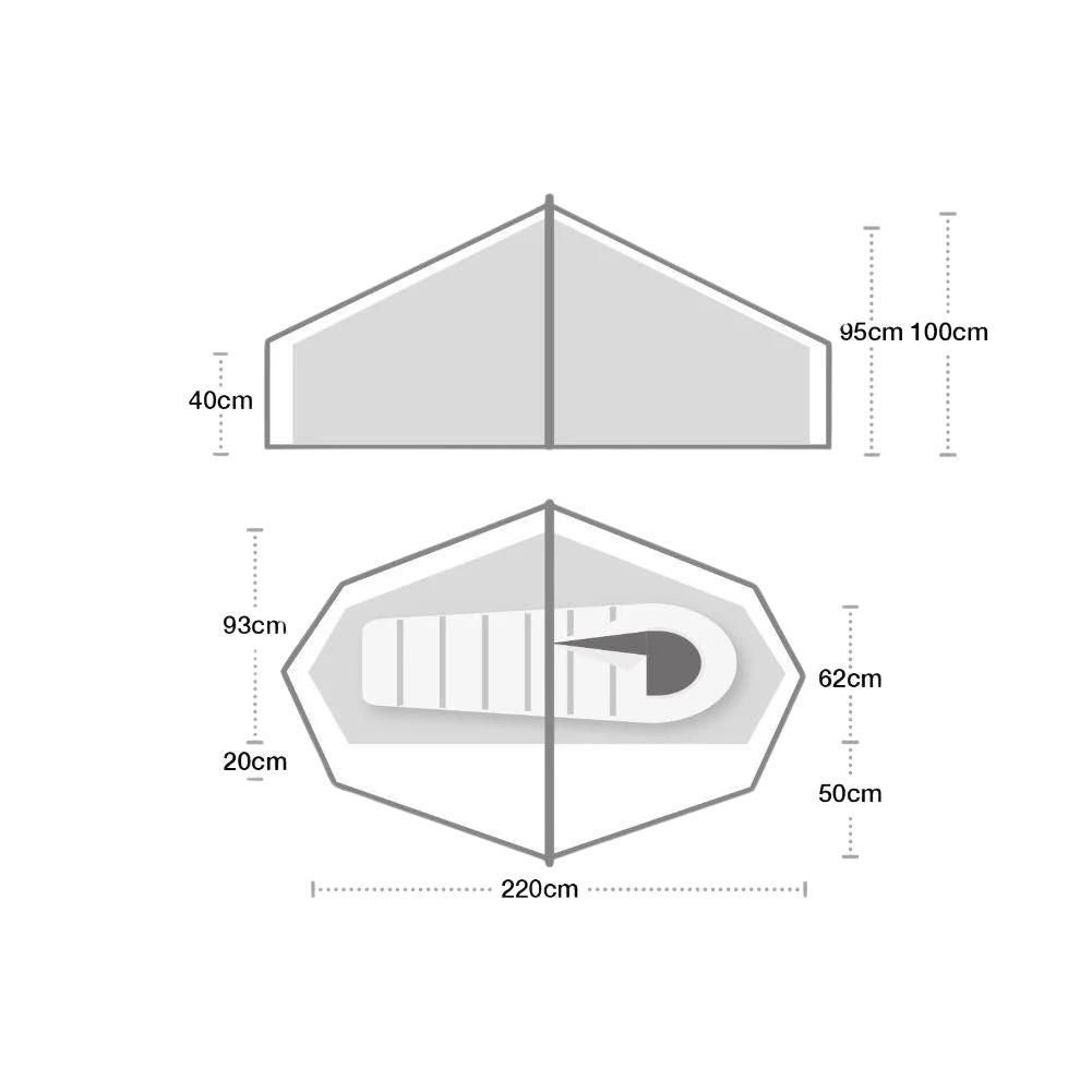 Terra Nova Laser Compact 1 Tent - Size