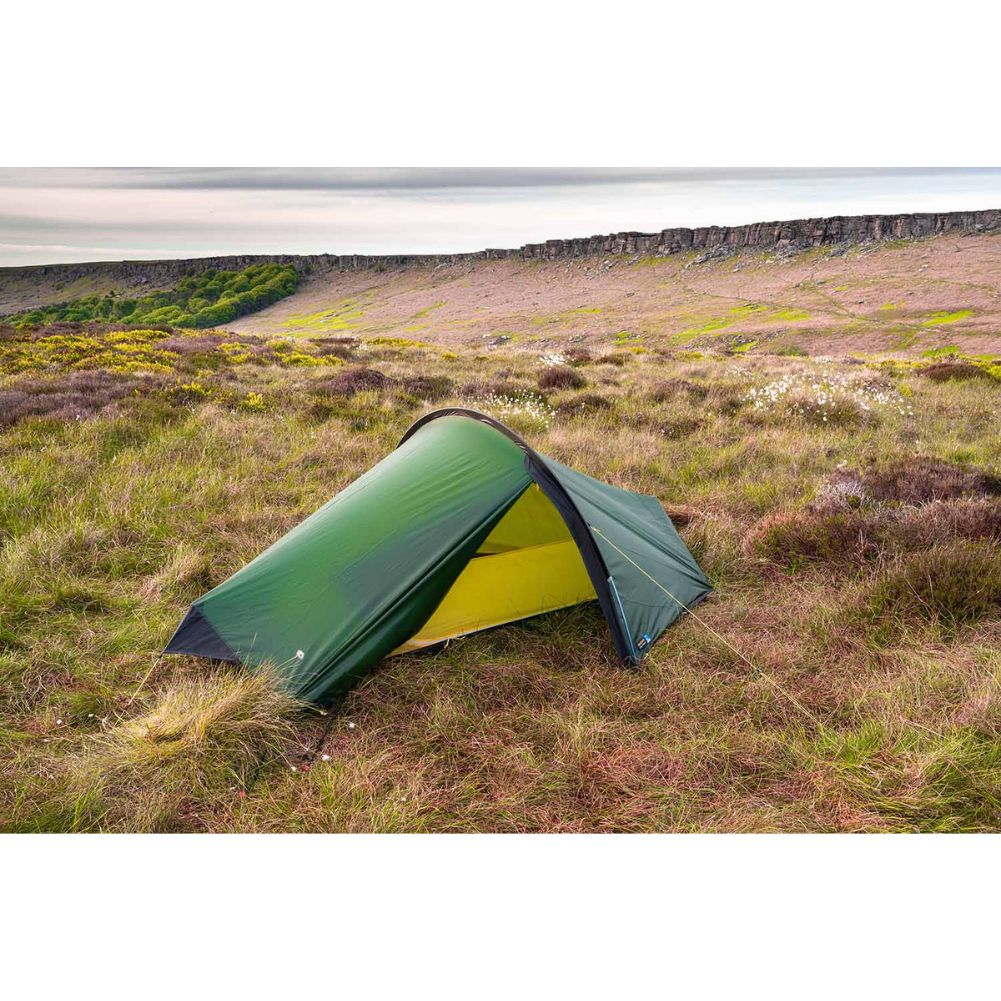 Terra Nova Laser Compact 1 Tent - 1 Man Lightweight Tent (2024) - Pitched 