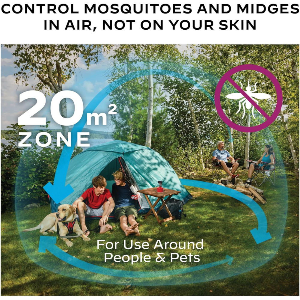 Thermacell Backpacker Standard Mosquito &amp; Midge Repellent Mat Refill Pack (6 Pack)