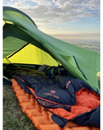 Vango Cobra 200 Down Sleeping Bag being used