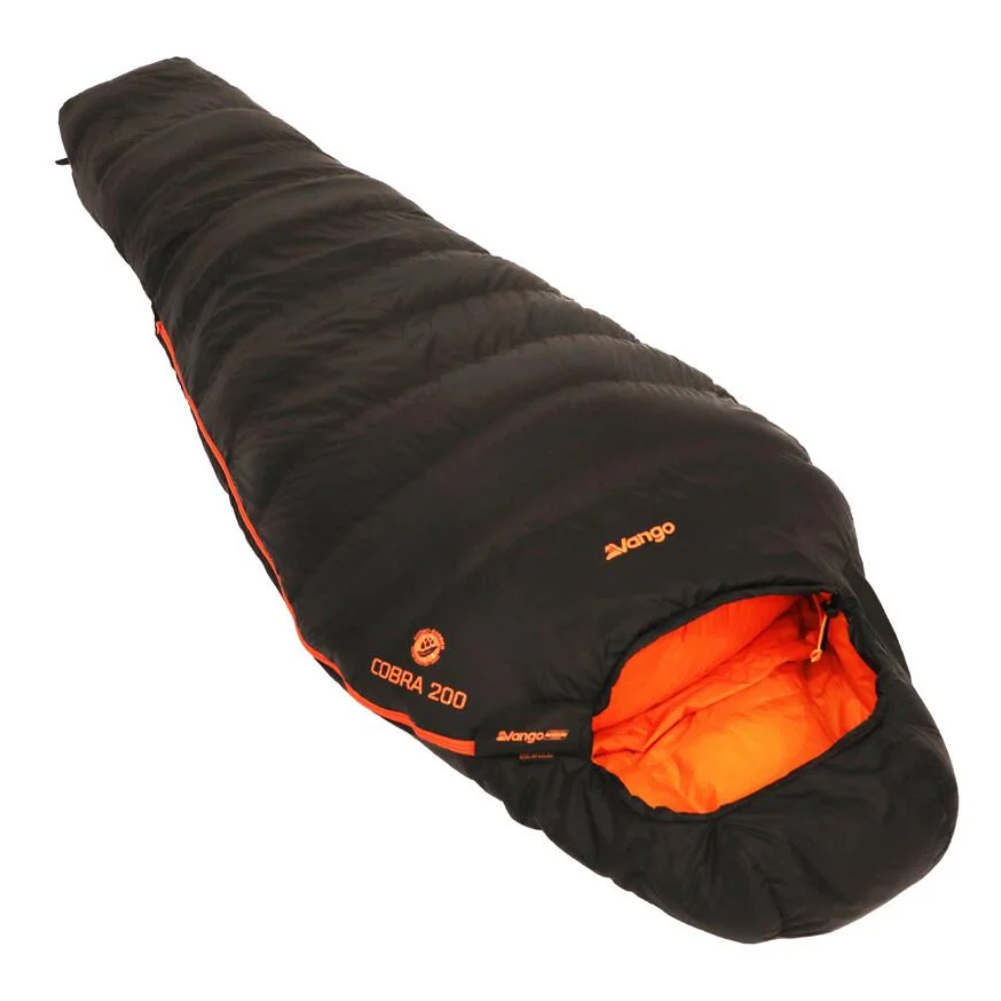 Vango Cobra 200 Down Sleeping Bag top angle