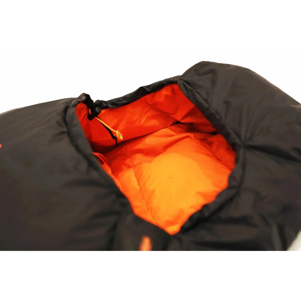 Vango Cobra 200 Down Sleeping Bag hood zoomed up