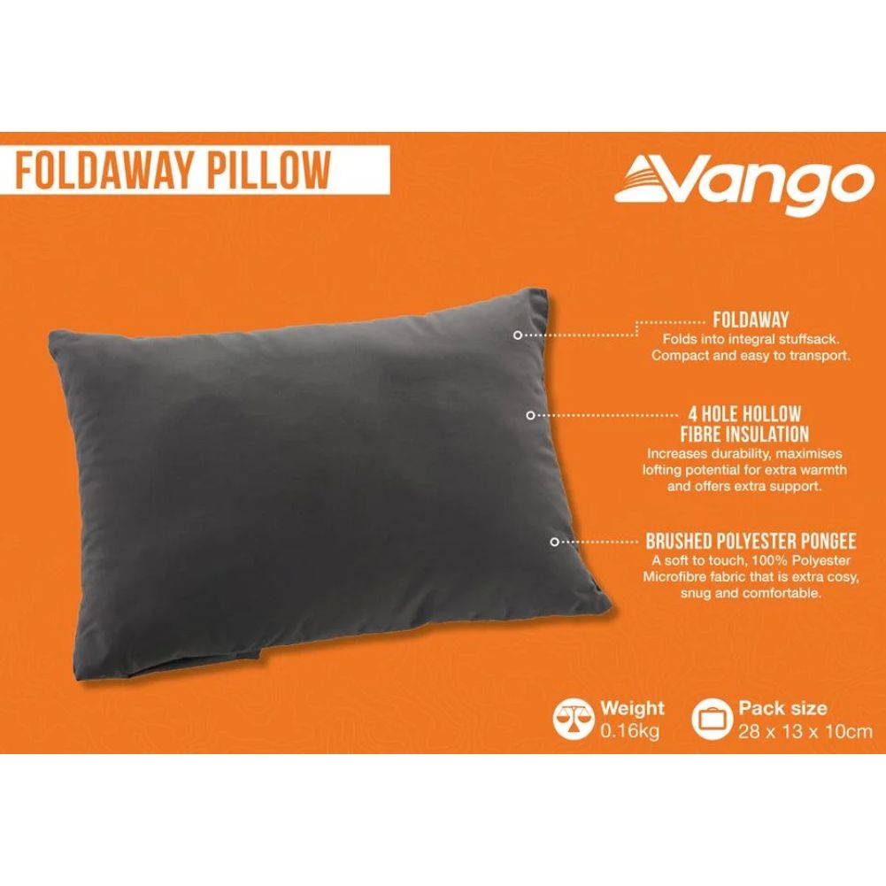 Vango Foldaway Pillow info