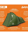 Vango Galaxy 300 Eco Tent - 3 Man Tent