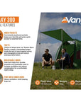 Vango Galaxy 300 Eco Tent - 3 Man Tent