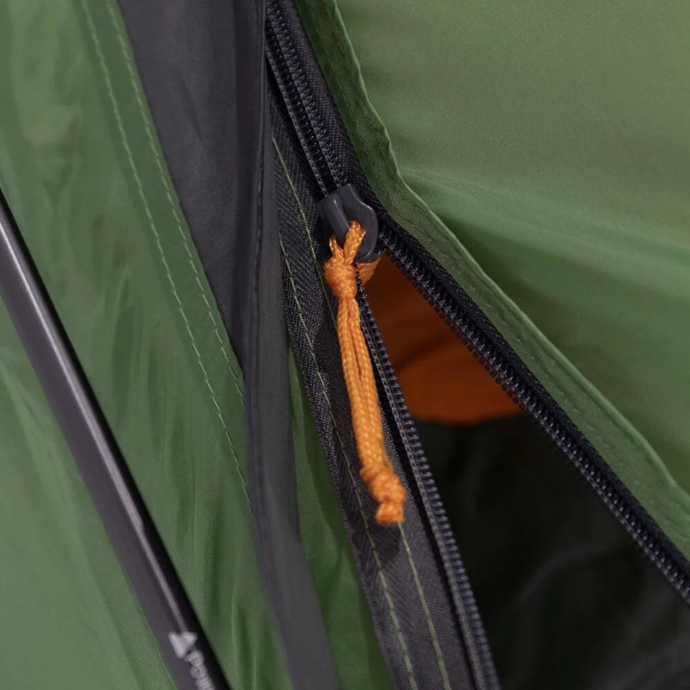 Vango Helvellyn 300 Trekking Tent - 3 Man Semi-Geodesic Tent (Pamir Green)