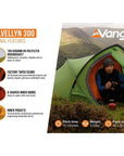 Vango Helvellyn 300 Trekking Tent - Internal Features