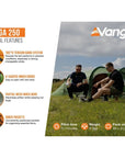 Vango Omega 250 Eco Tent - 2 Man Tunnel Tent