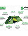 Vango Omega 350 Eco Tent - 3 Man Tent (2023)info
