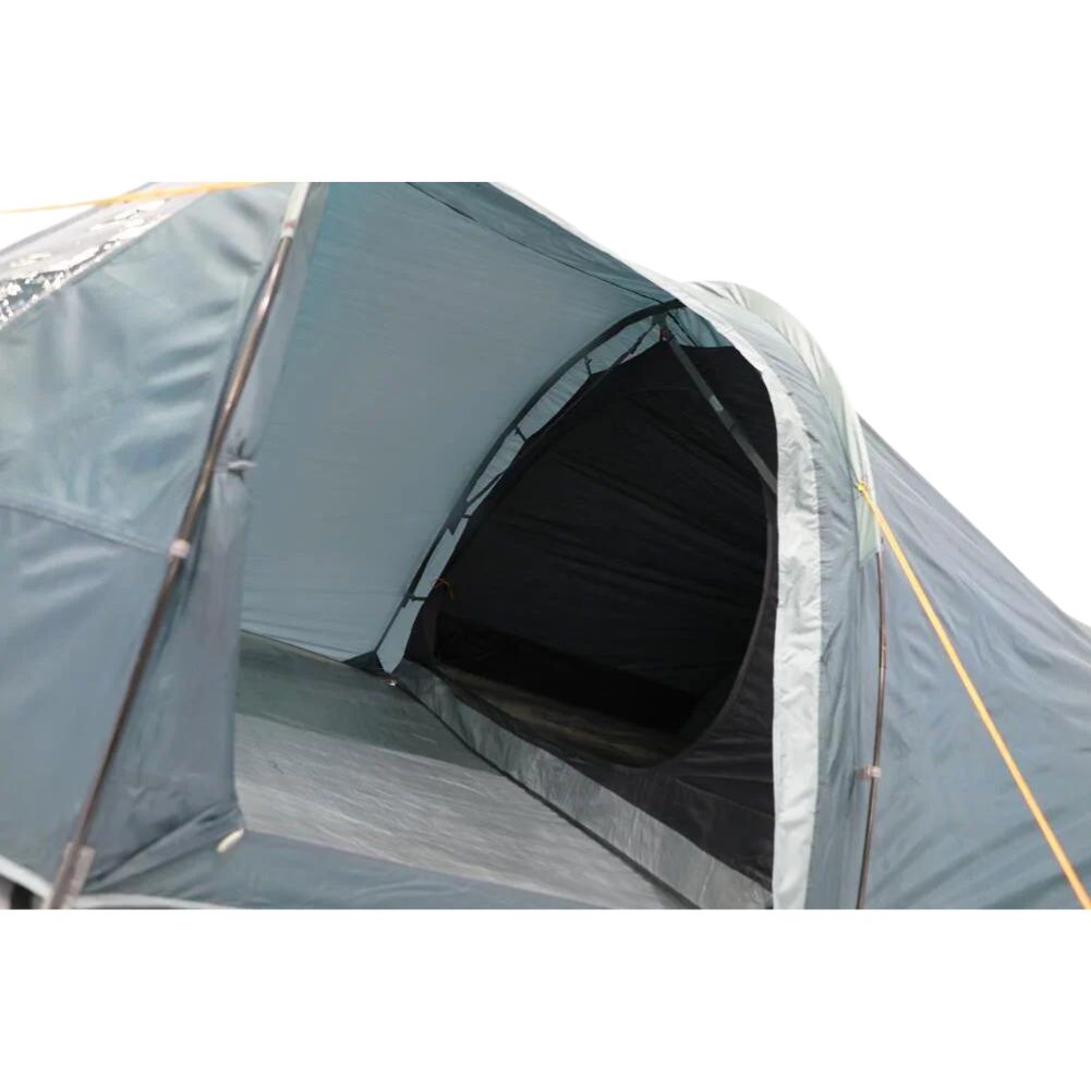 Vango Skye 400 Tent - 4 Man Tent (Deep Blue) - Bedroom Door Open