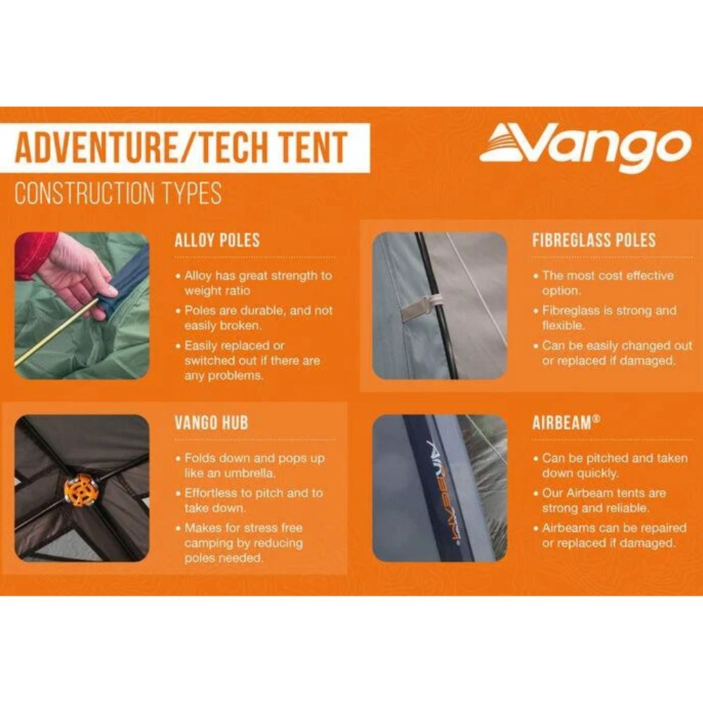 Vango Tay 200 Tent - 2 Man Tent (Deep Blue) tent