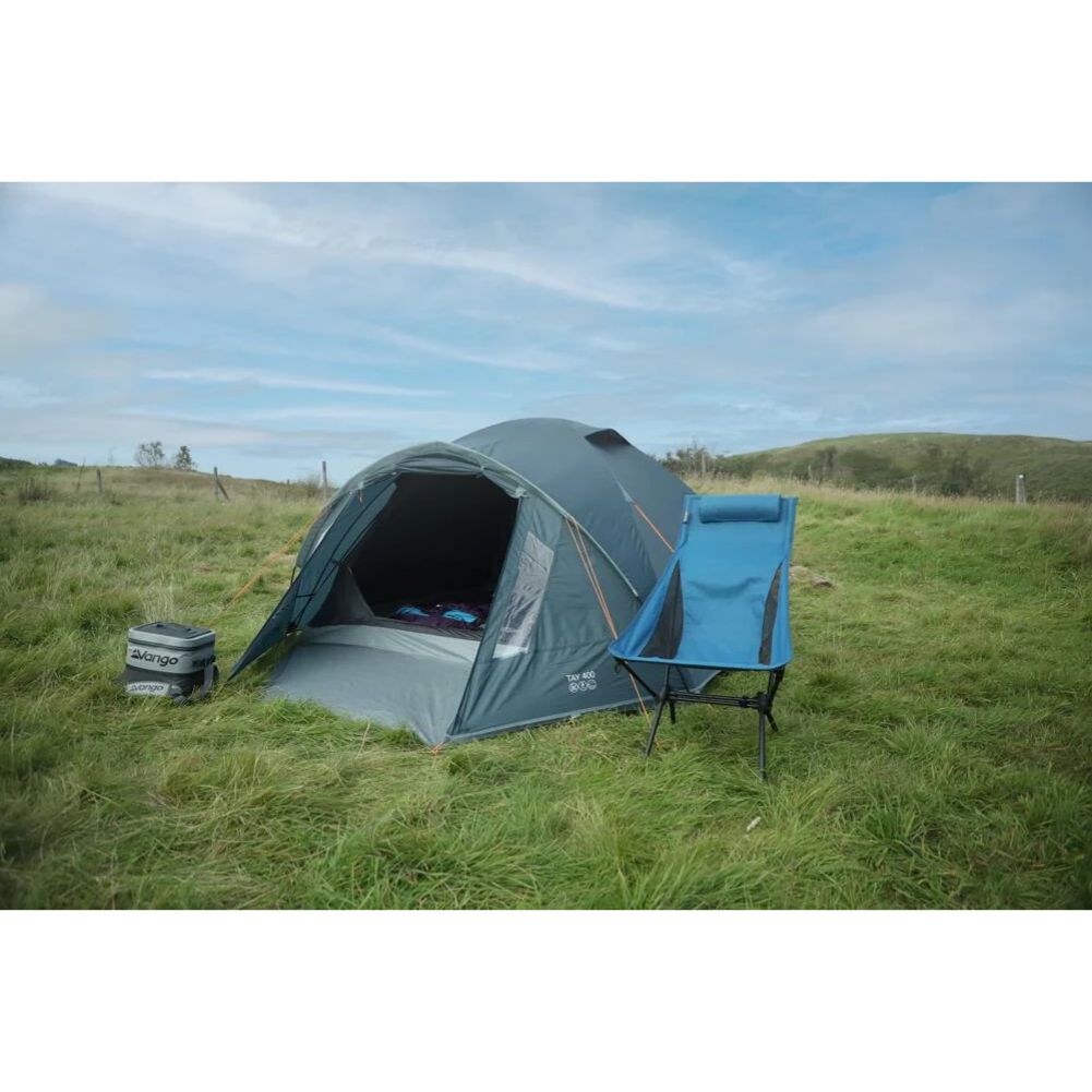 Vango Tay 400 Tent - 4 Man Tent (Deep Blue)