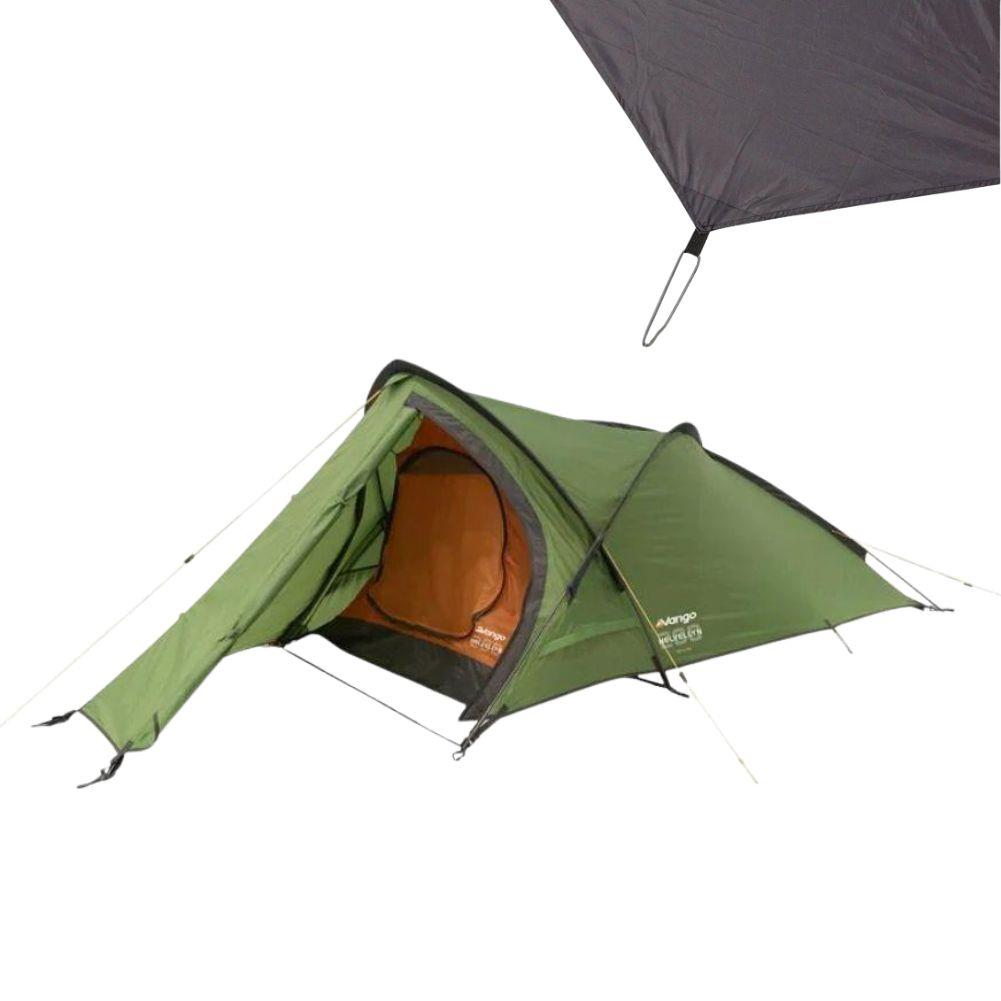 Vango Helvellyn 200 Trekking Tent + Vango Helvellyn 200 Groundsheet Protector - GP520
