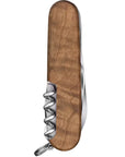 Victorinox Huntsman Wood Swiss Army Pocket Knife back