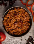 Wayfayrer Chilli Con Carne & Rice - Outdoor Camping Ready to Eat Meal Pouch pot