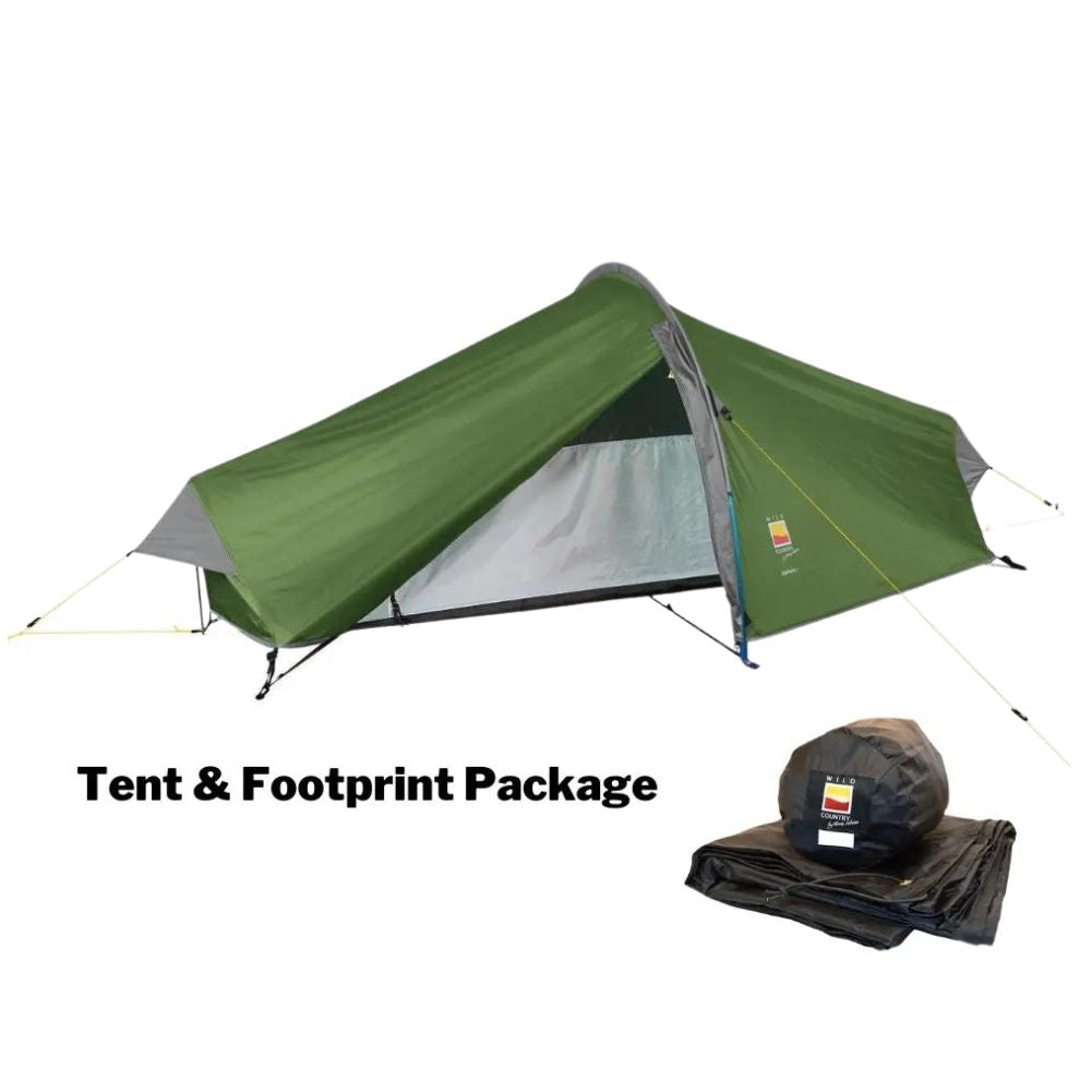 Wild Country Zephyros Compact 1 V3 Tent + Footprint Package - Both