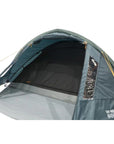Vango Tay 400 Tent - 4 Man Tent (Deep Blue) - Front Closed