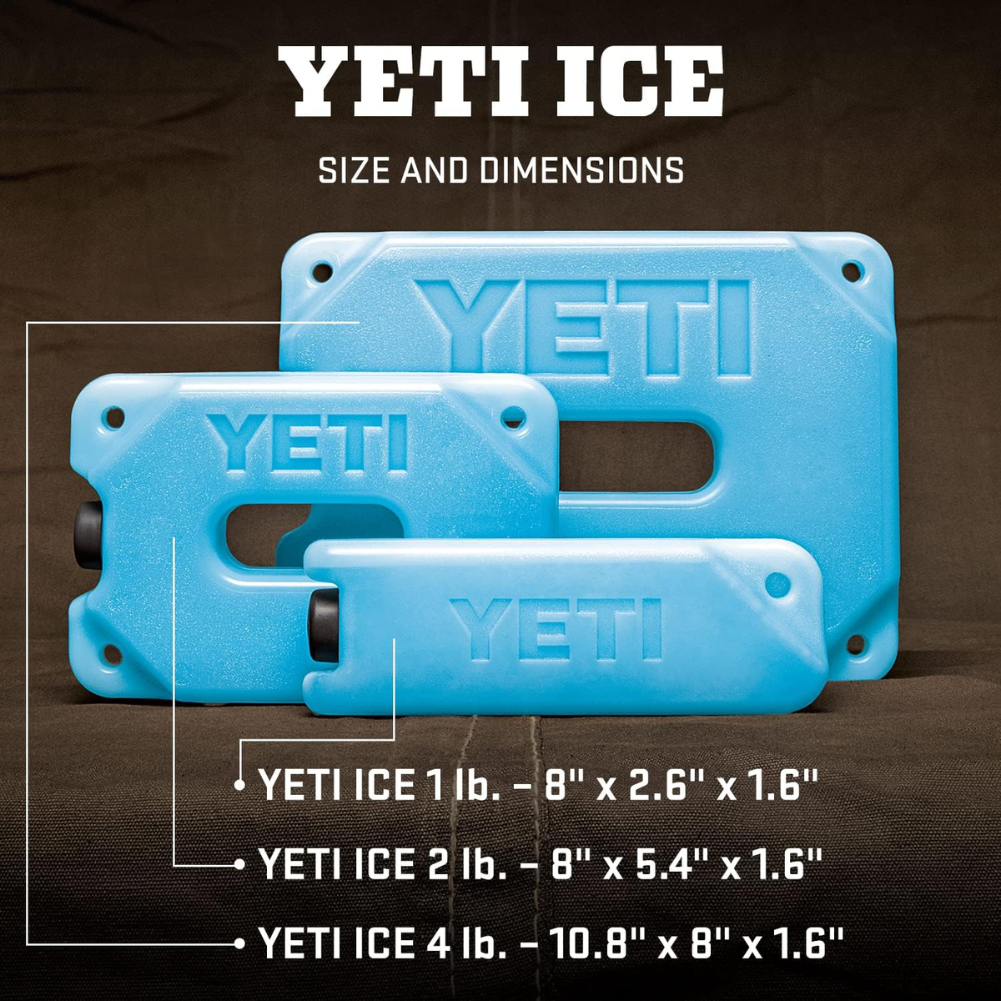 YETI Ice 4lb Ice Pack measurements