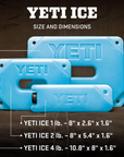 YETI Ice 4lb Ice Pack measurements