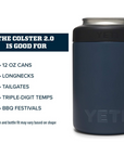 YETI Rambler 12oz Colster Can Insulator (Navy)