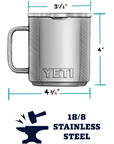 Yeti Rambler 10 OZ Mug (Seafoam)