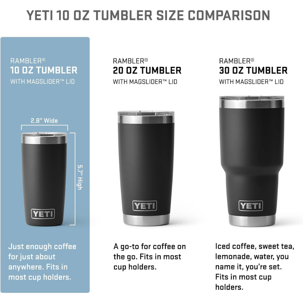 Yeti Rambler 10 OZ Tumbler (Navy)