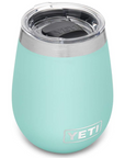 Yeti Rambler 10 OZ Wine Tumbler (Seafoam) top angle