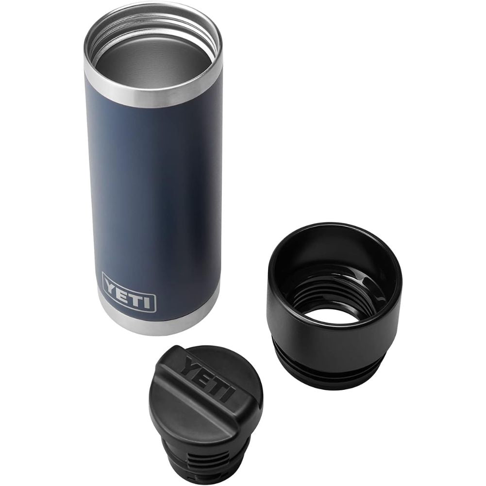 Yeti Rambler 18 OZ Bottle With Hotshot Cap (Navy)