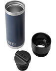 Yeti Rambler 18 OZ Bottle With Hotshot Cap (Navy)