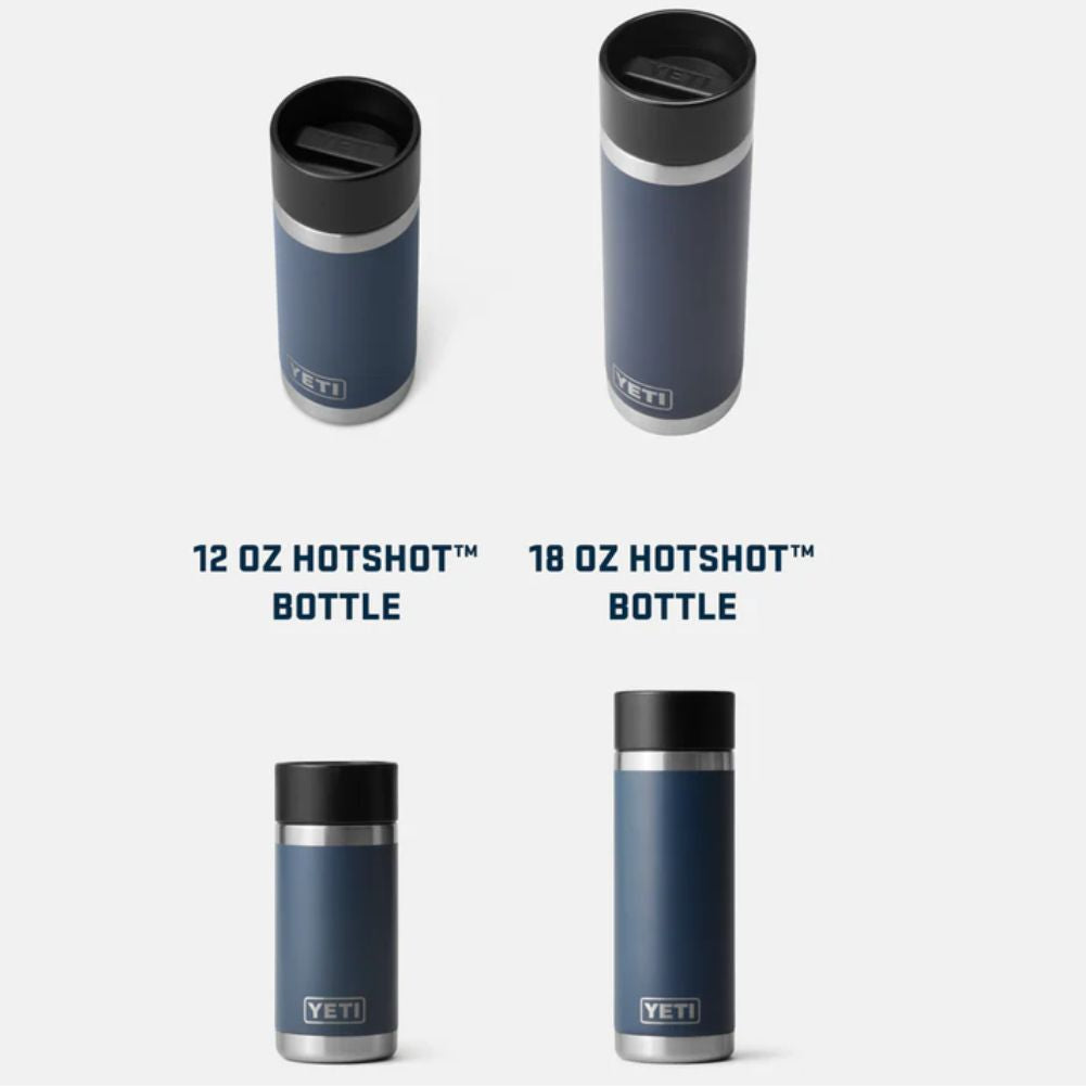 Yeti Rambler 18 OZ Bottle With Hotshot Cap (Navy)