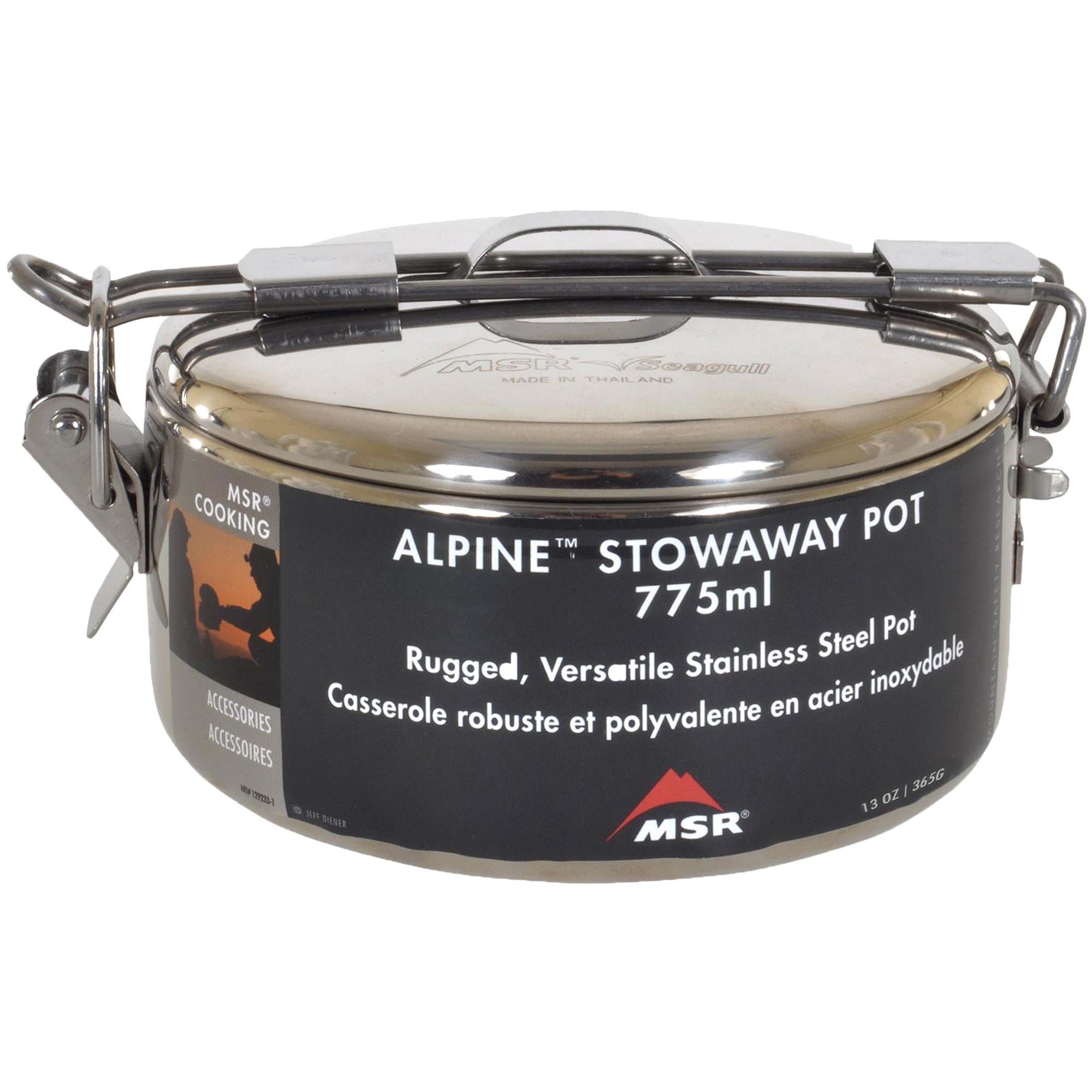 MSR Alpine Stowaway Stainless Steel Pot - 775ml