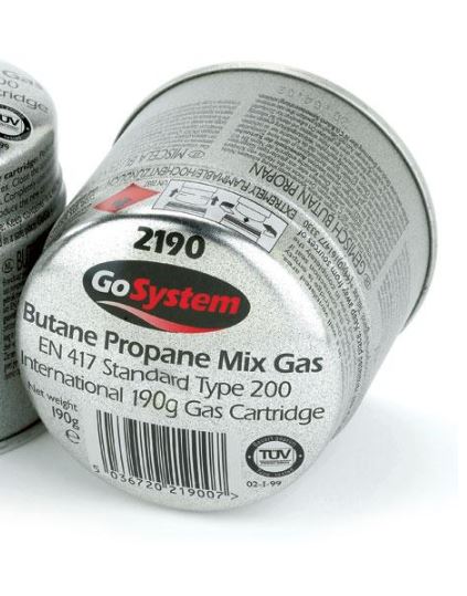 GoSystem 190 pierceable Butane/Propane Gas
