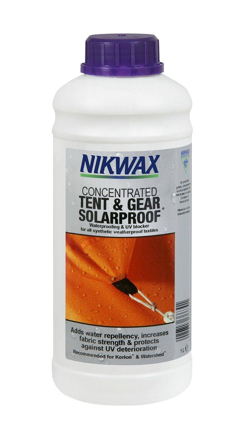 Nikwax Concentrated Tent and Gear Solar Proof  1 Litre