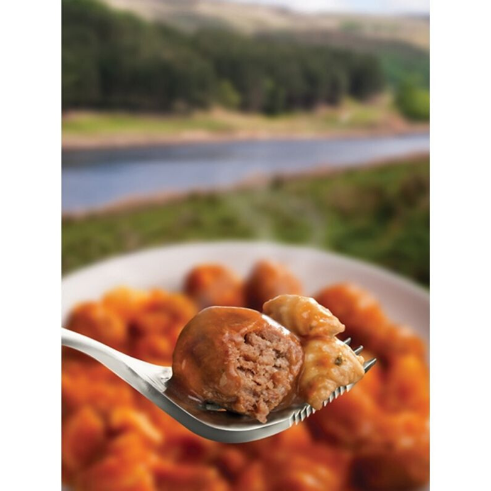 Wayfayrer Meatballs &amp; Pasta - Outdoor Camping Ready to Eat Meal Pouch