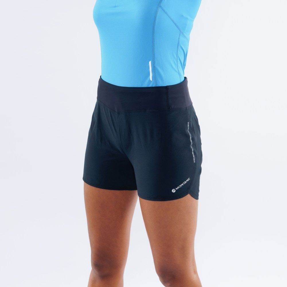 Montane Women's Katla 4" Running Shorts - Black