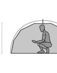 MSR Elixir 1 Tent - 1 Person Solo Tent  (White)
