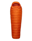 Rab Ascent 300 Down Sleeping Bag - Left Zip (Atomic Orange)