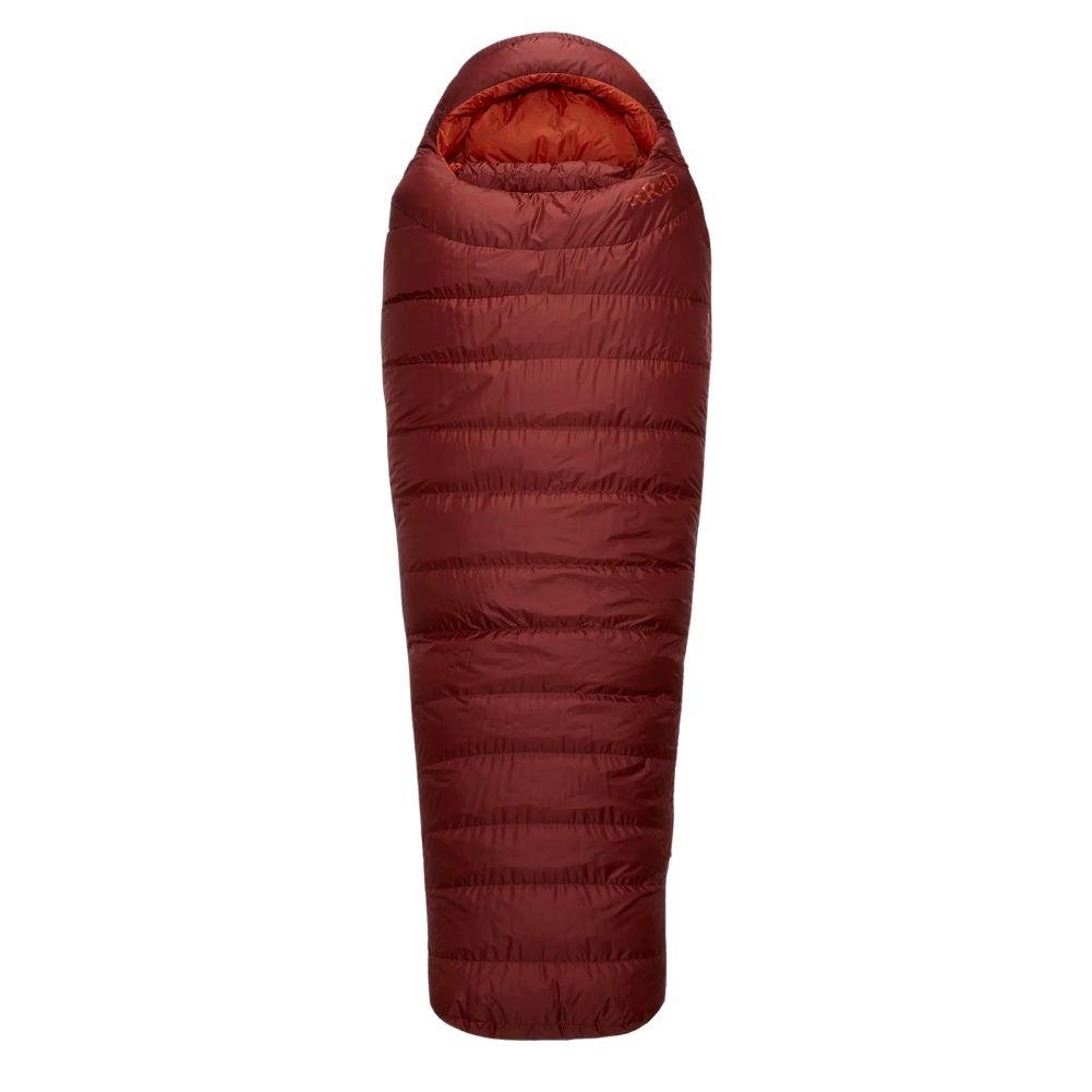 Rab Ascent 900 Down Sleeping Bag - Regular (Oxblood Red)