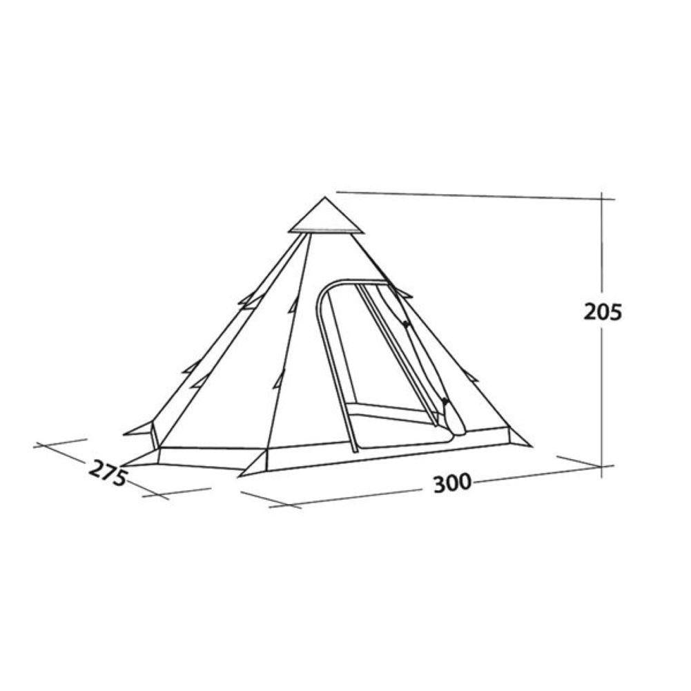 Easy Camp Bolide 400 Tipi Style 4 Man Tent